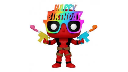 Купить Фигурка Funko POP Marvel Deadpool 30th – Birthday Glasses Deadpool (Exc) (54687)