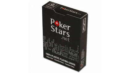 Купить Пластиковые карты Pokerstars (54 шт.) (черные) (63 x 88 мм.)