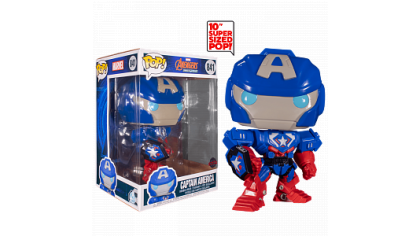 Купить Фигурка Funko POP Marvel Avengers: Mech Strike – Captain America (Exc) (55826)