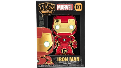 Купить Значок Funko POP Pin Marvel – Iron Man Large Enamel Pin (MVPP0001) (48558)