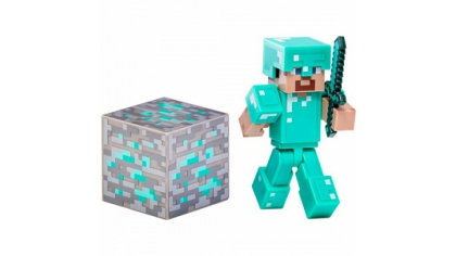 Купить Фигурка Minecraft – Diamond Steve (8 см.)