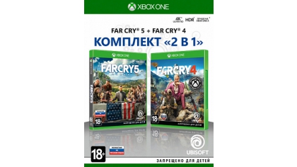 Купить Комплект «Far Cry 4» + «Far Cry 5» (Xbox One)