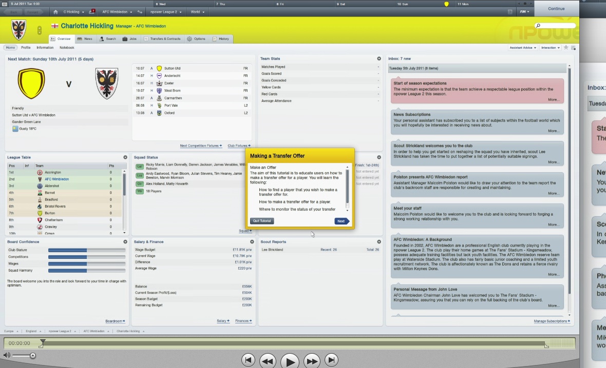 Football Manager 2012