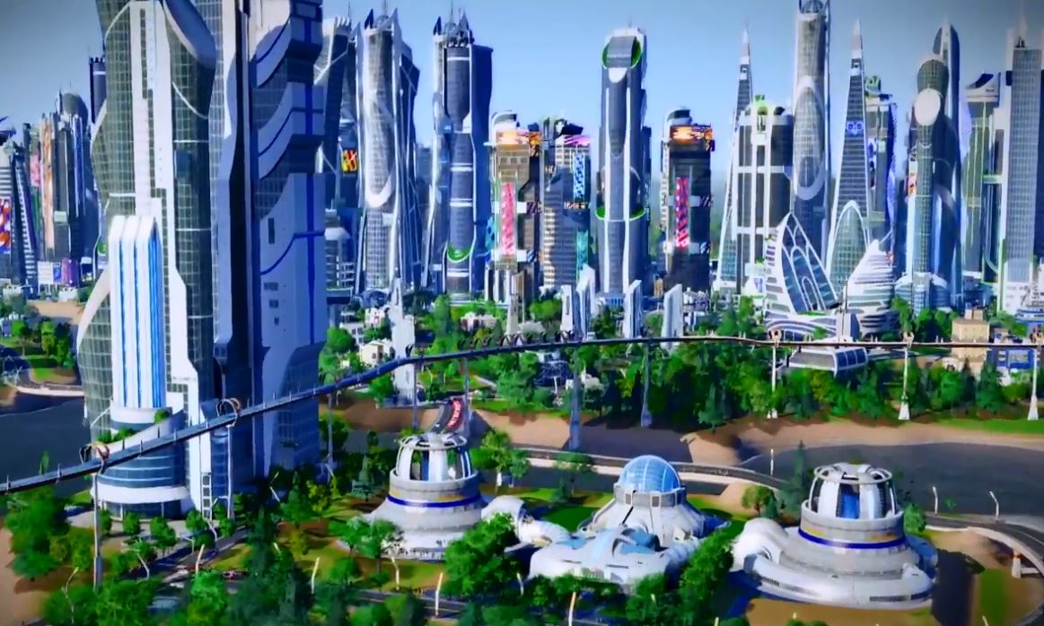 Симсити 6 города будущего