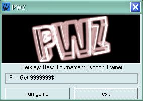 скачать Berkley Bass Tournament Tycoon +1 трейнер