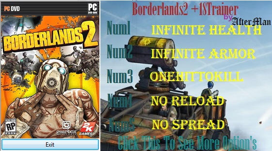 скачать BorderLands 2: Трейнер/Trainer (+18) [All Version's]