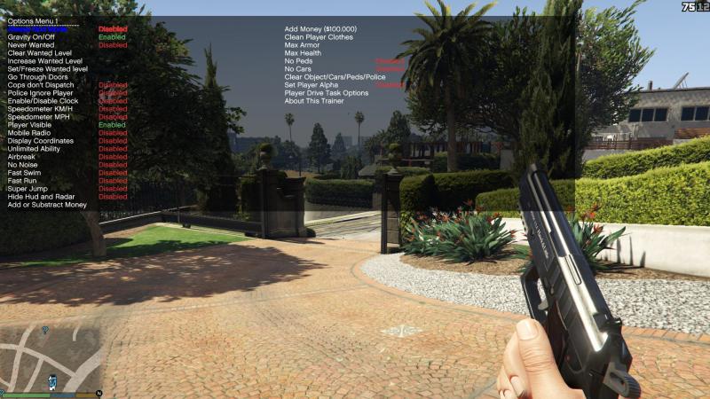 скачать Grand Theft Auto 5: Cheat-Mode (Простой трейнер для GTA v1.2.0.59)