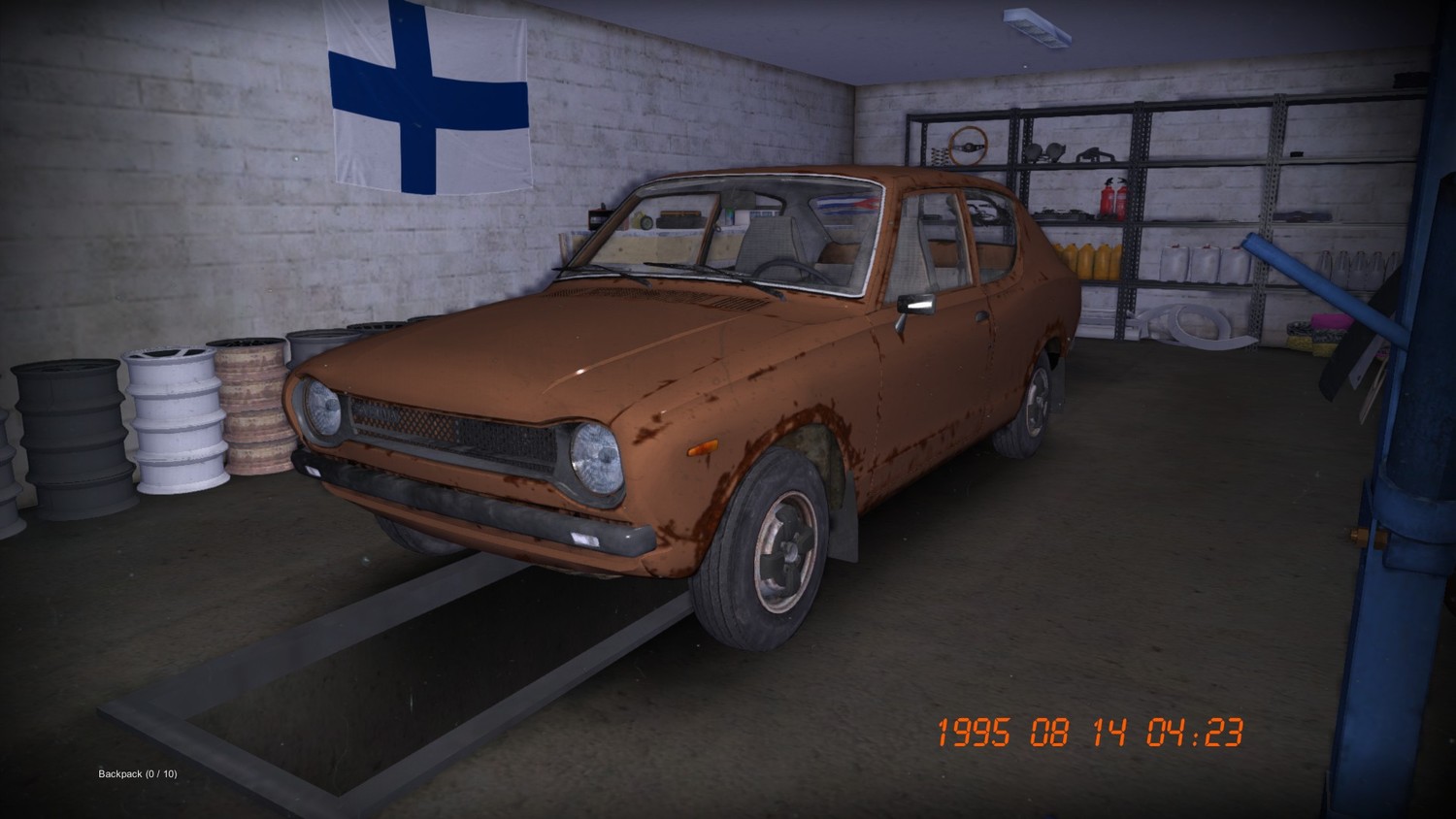 Скачать My Summer Car: сейв (Сток Сацума, 500к денег, куплен почти весь  тюнинг) — для игры My Summer Car