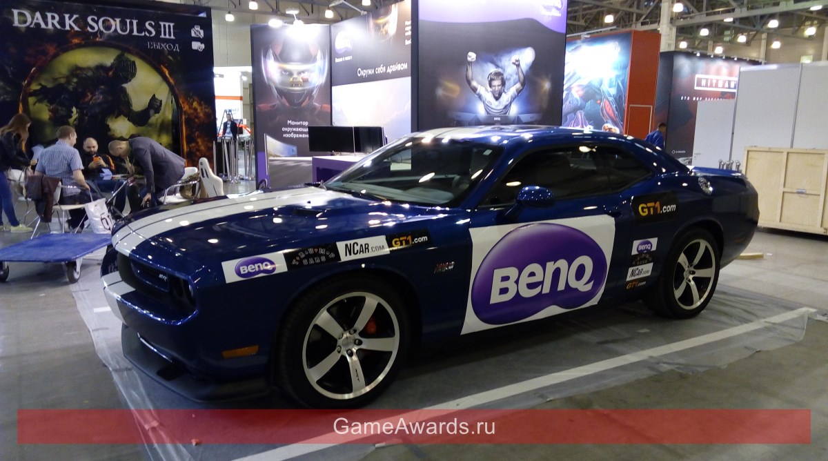 Крутая тачка со стенда BenQ