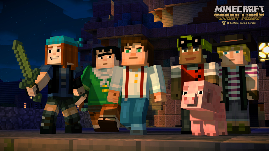 Скриншоты Minecraft: Story Mode