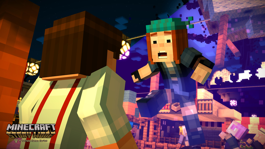 Скриншоты Minecraft: Story Mode