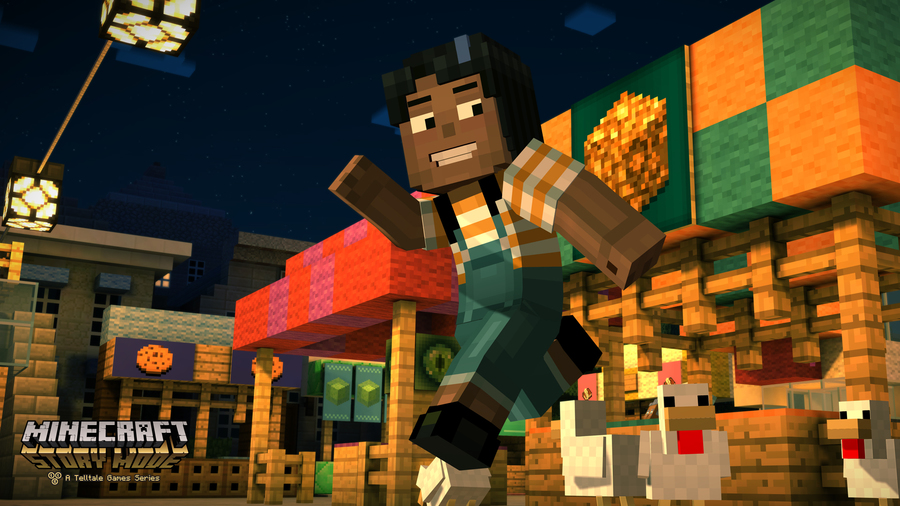 Скриншоты Minecraft: Story Mode