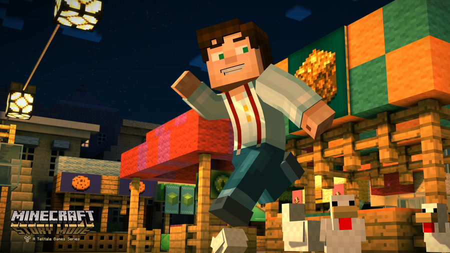 Скриншоты Minecraft: Story Mode