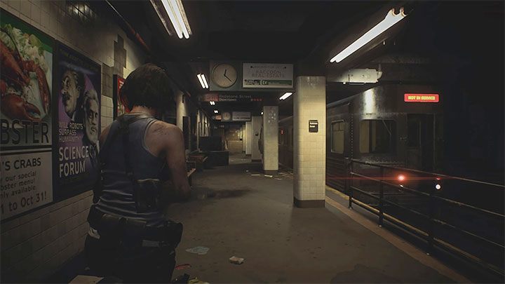 Resident evil 3 remake метро схема