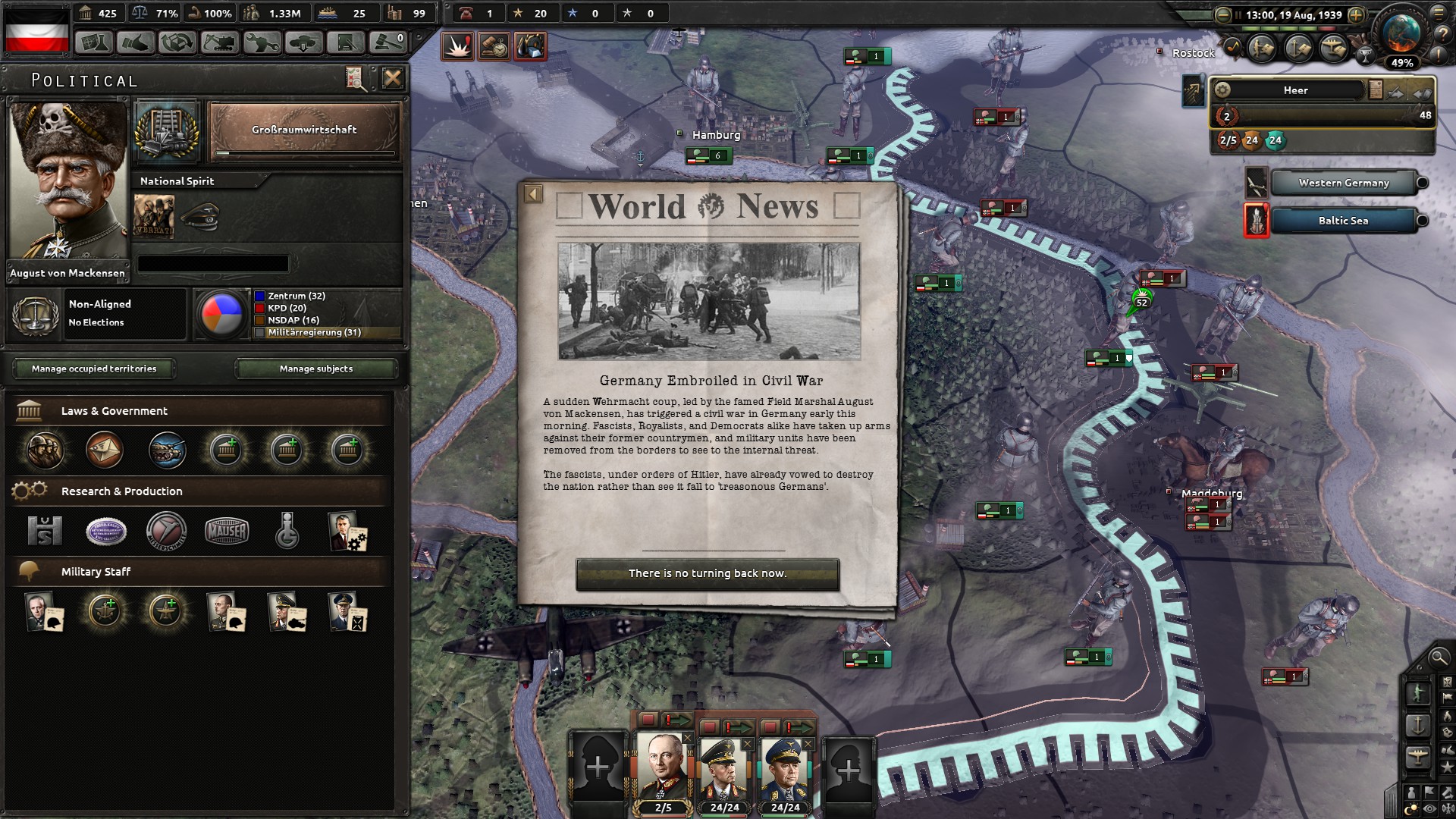 Hearts of Iron IV: Waking the Tiger