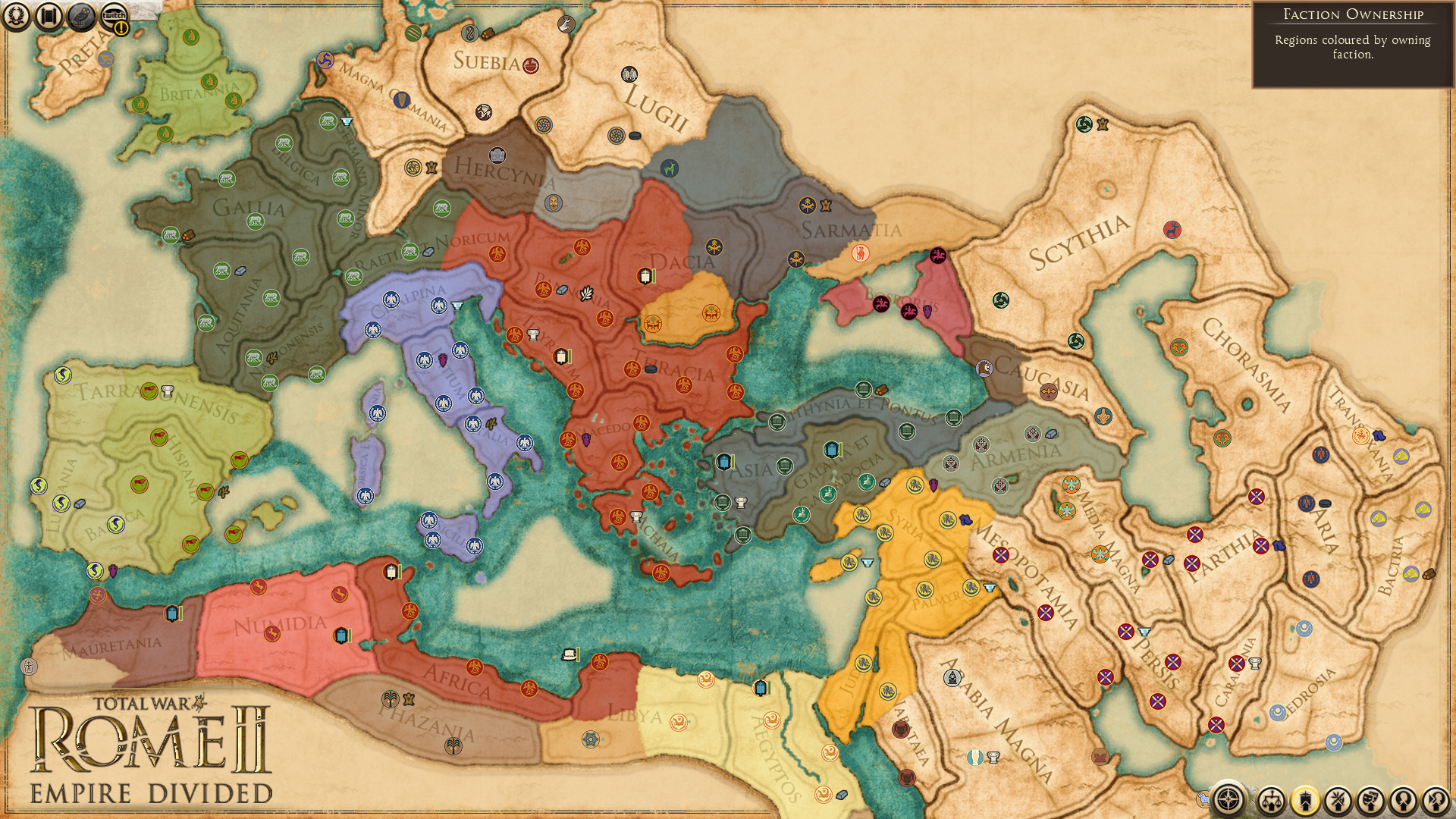 Total War: ROME II - Empire Divided