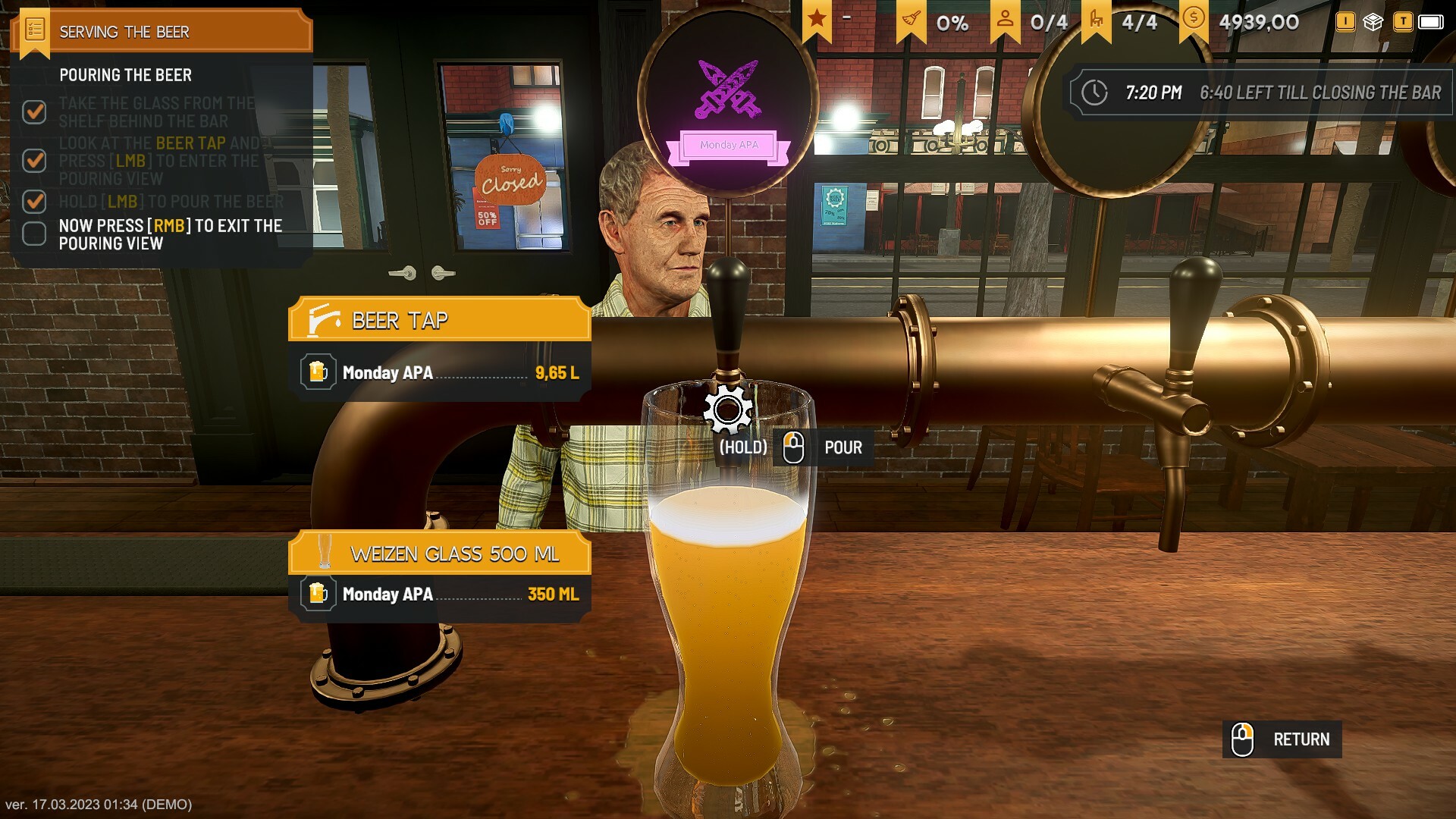 Brewpub Simulator