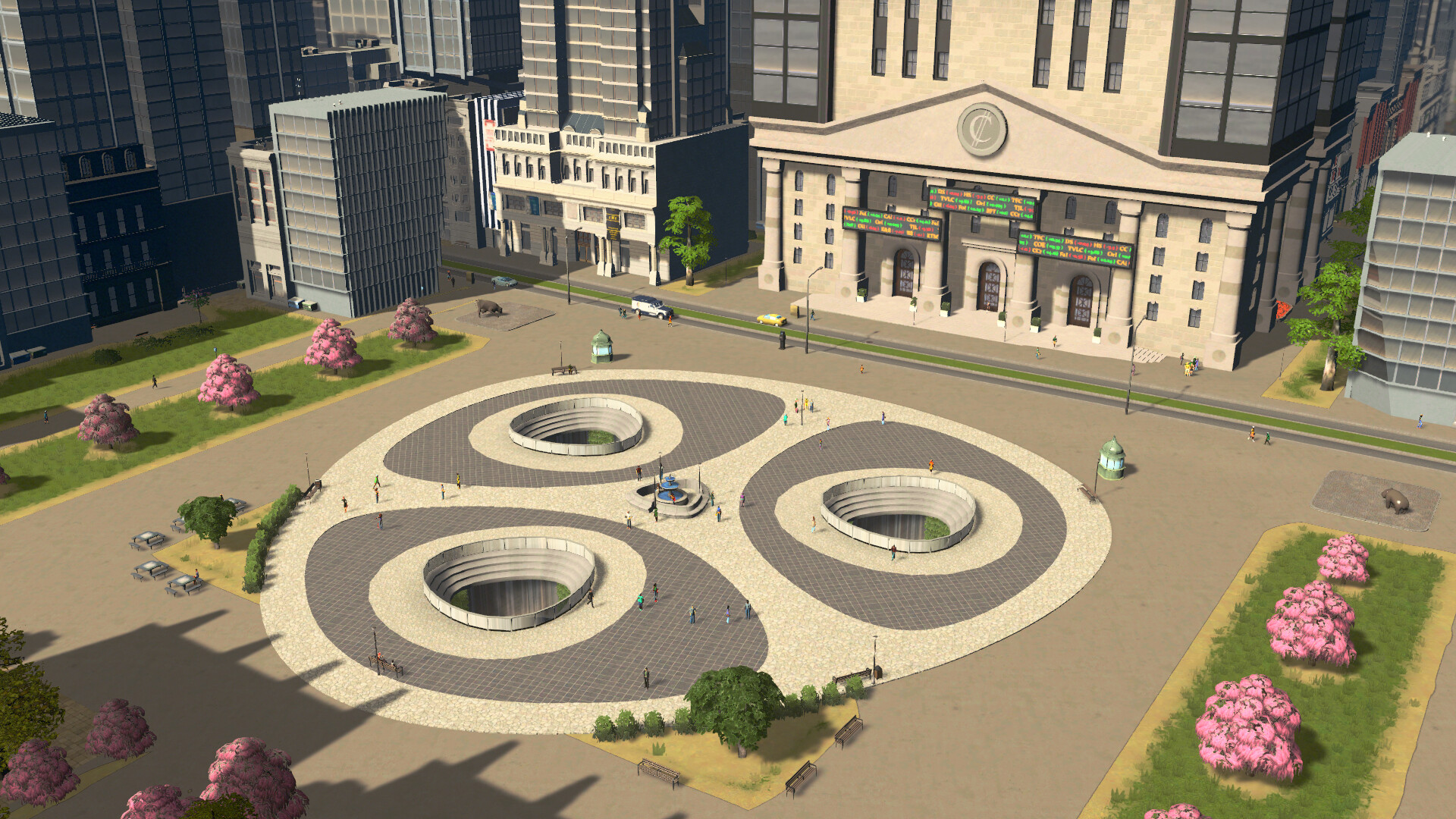 Cities: Skylines - Financial Districts