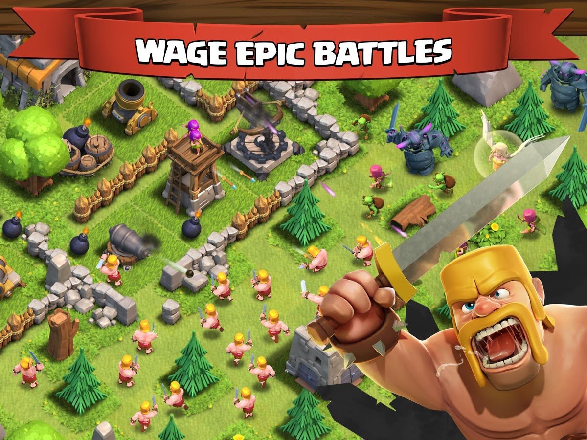 Фото clash of clans