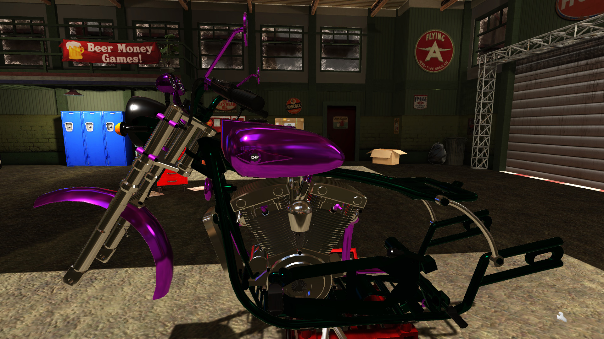 Motorbike Garage Mechanic Simulator