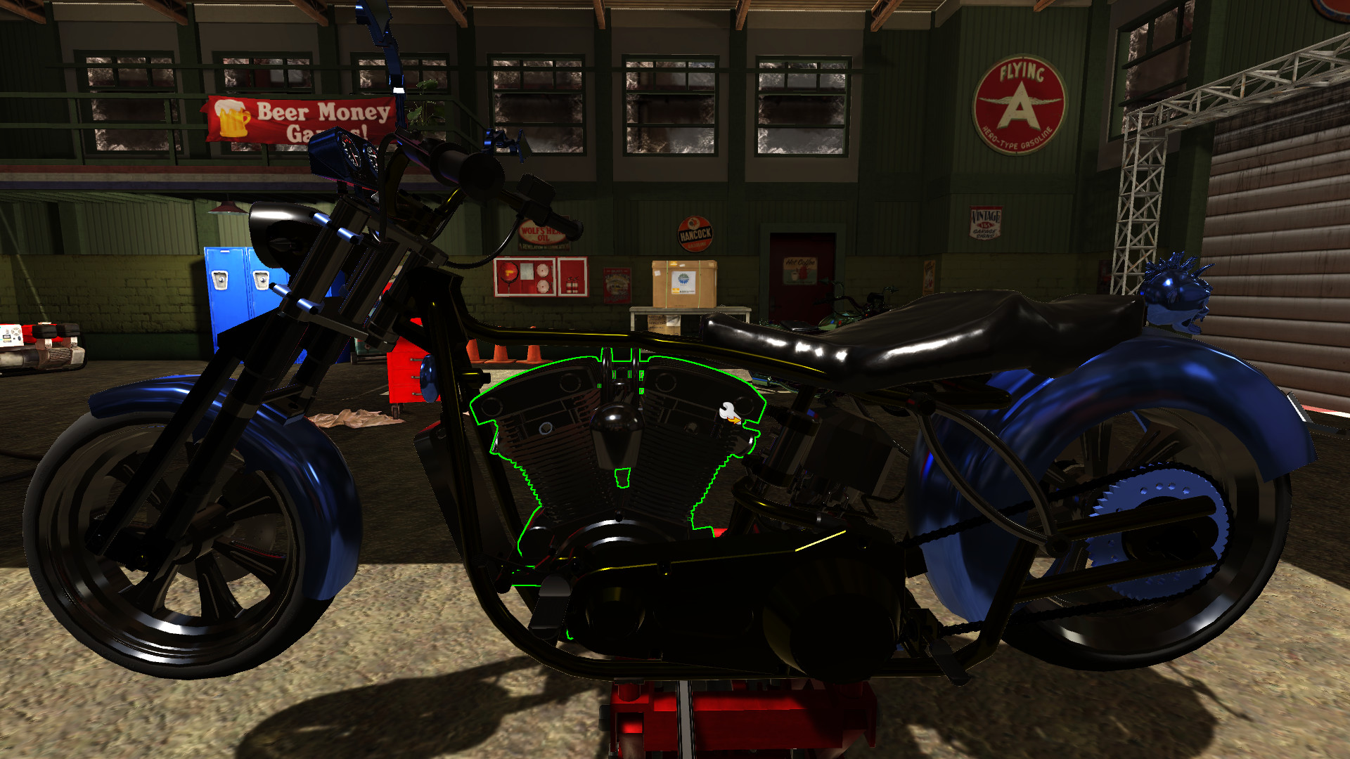 Motorbike Garage Mechanic Simulator