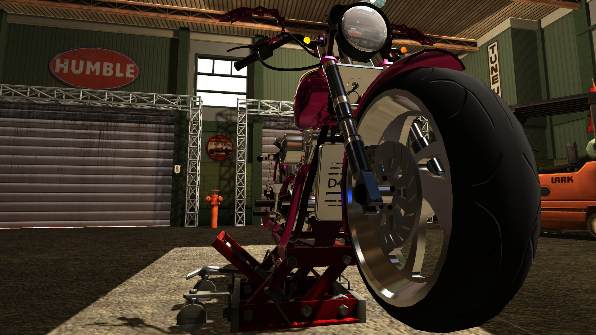 Motorbike Garage Mechanic Simulator