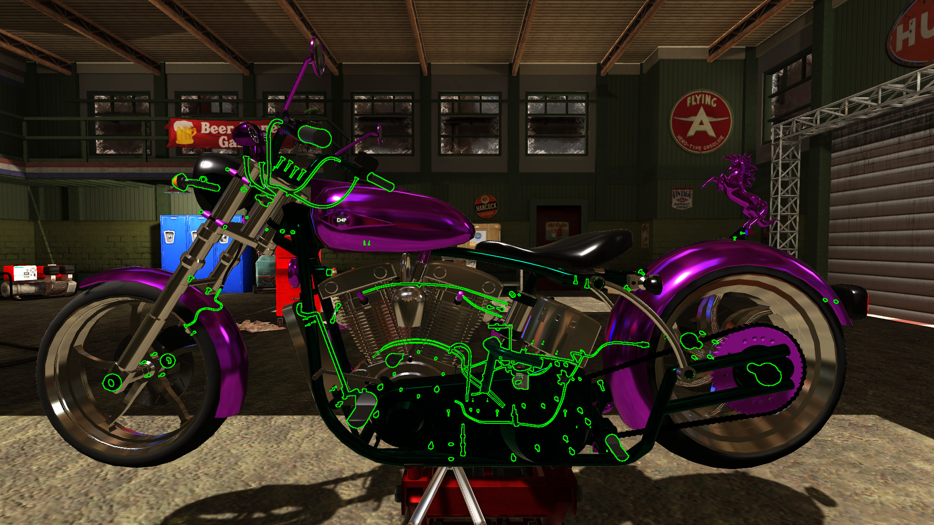 Motorbike Garage Mechanic Simulator