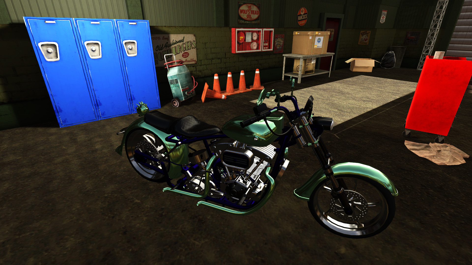 Motorbike Garage Mechanic Simulator