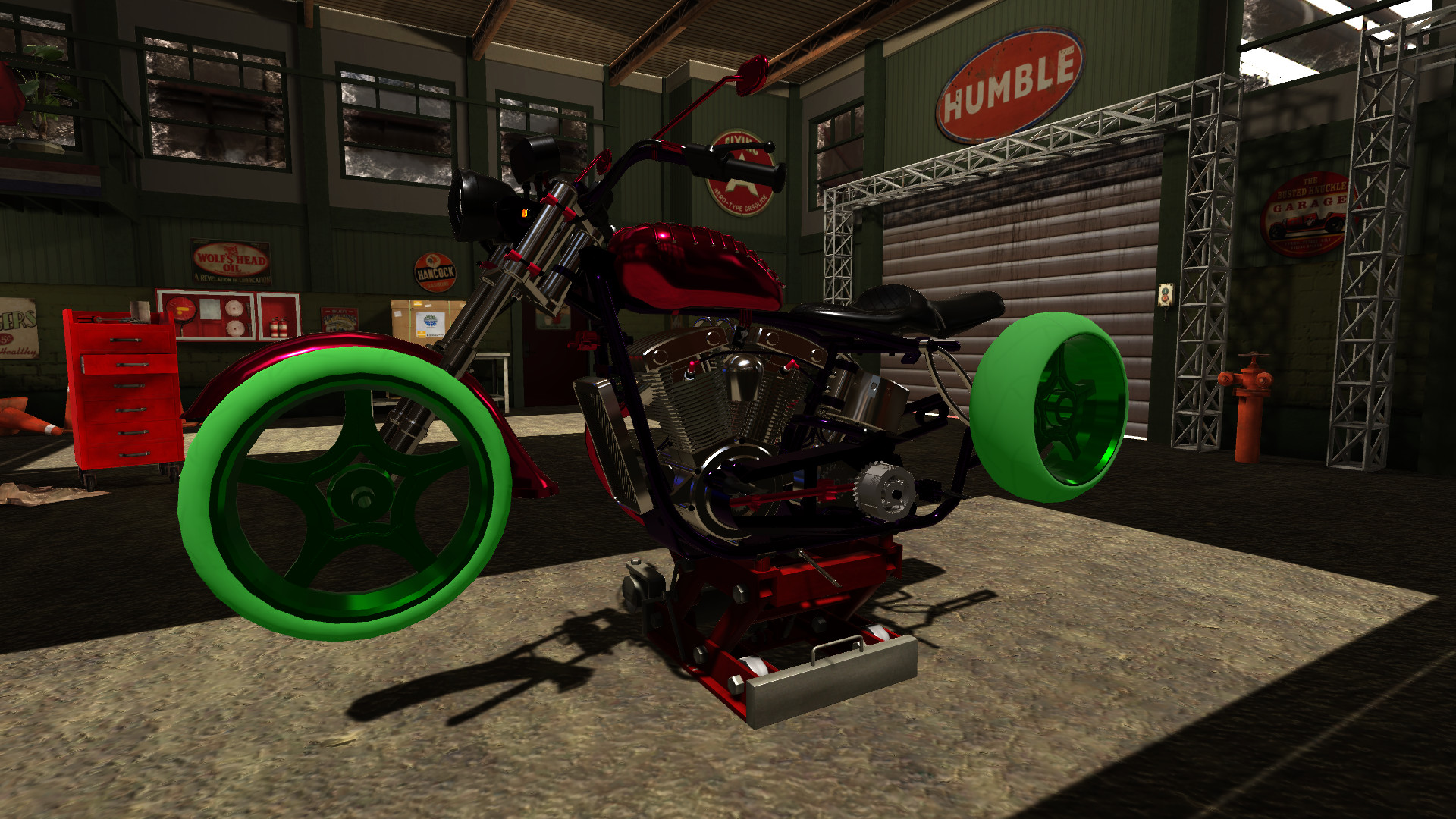 Motorbike Garage Mechanic Simulator