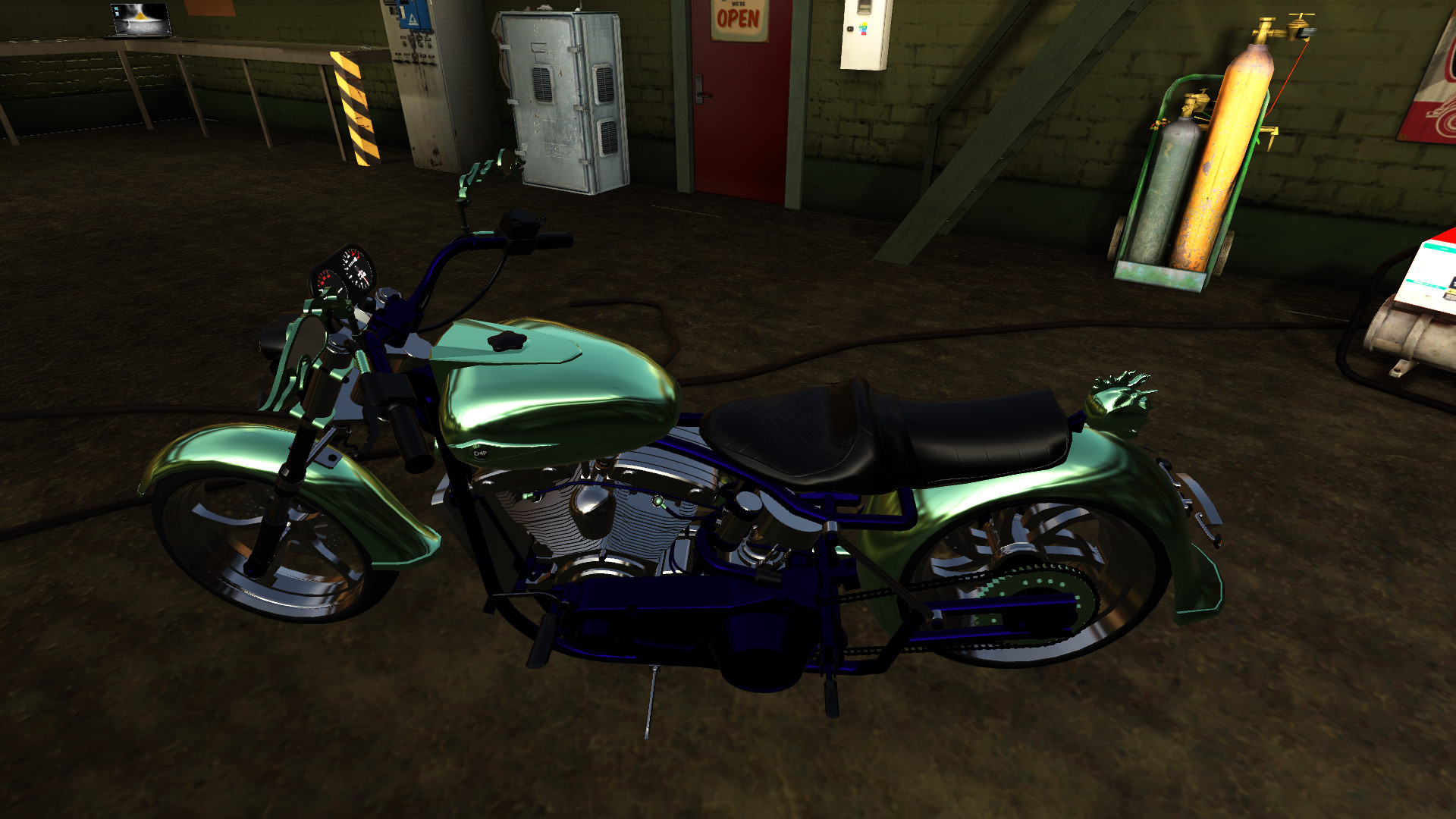 Motorbike Garage Mechanic Simulator