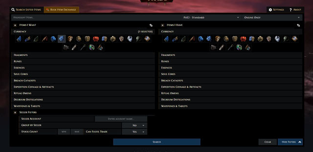 Path of Exile 2. Торговля