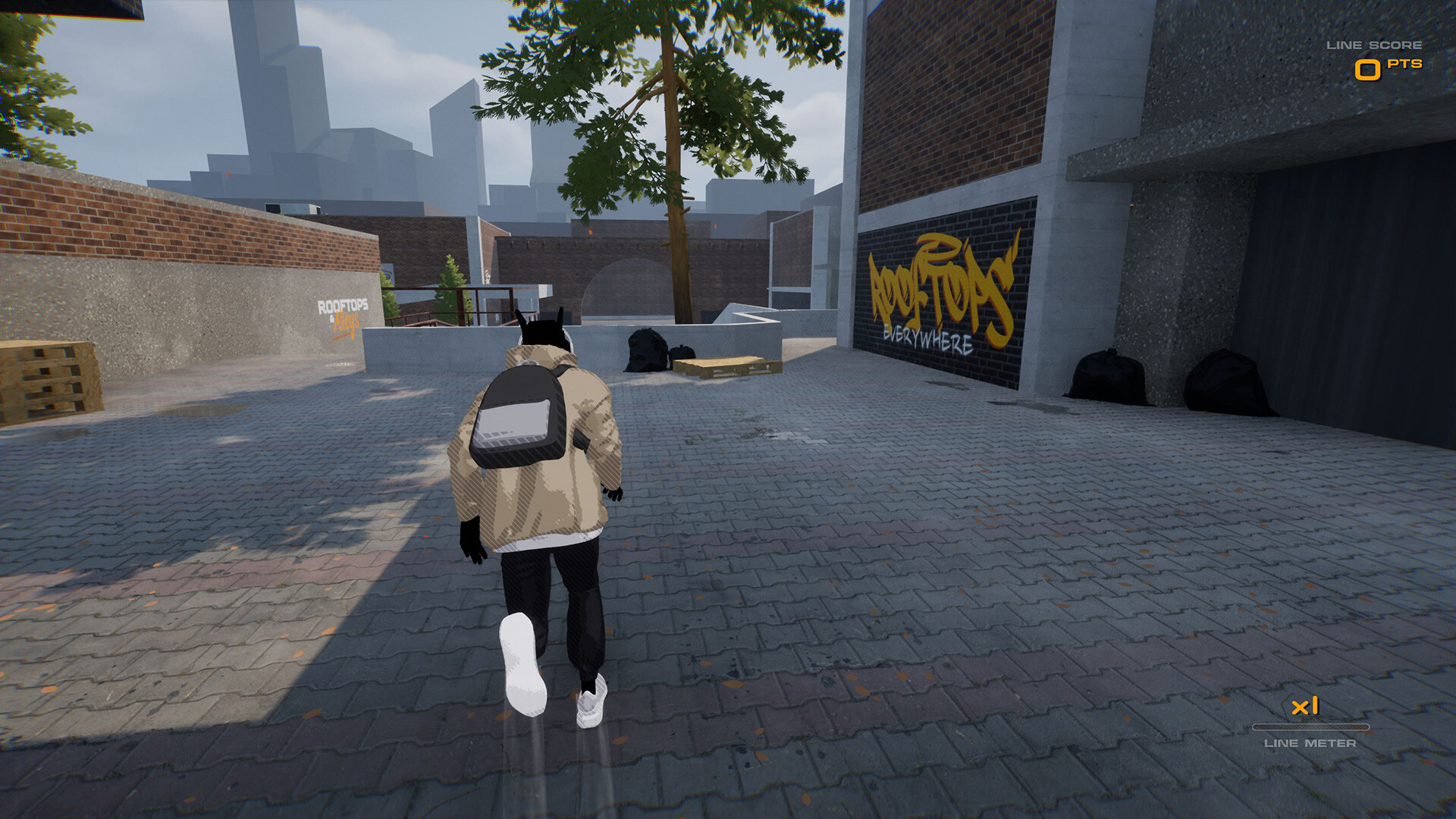 Rooftops & Alleys: The Parkour Game