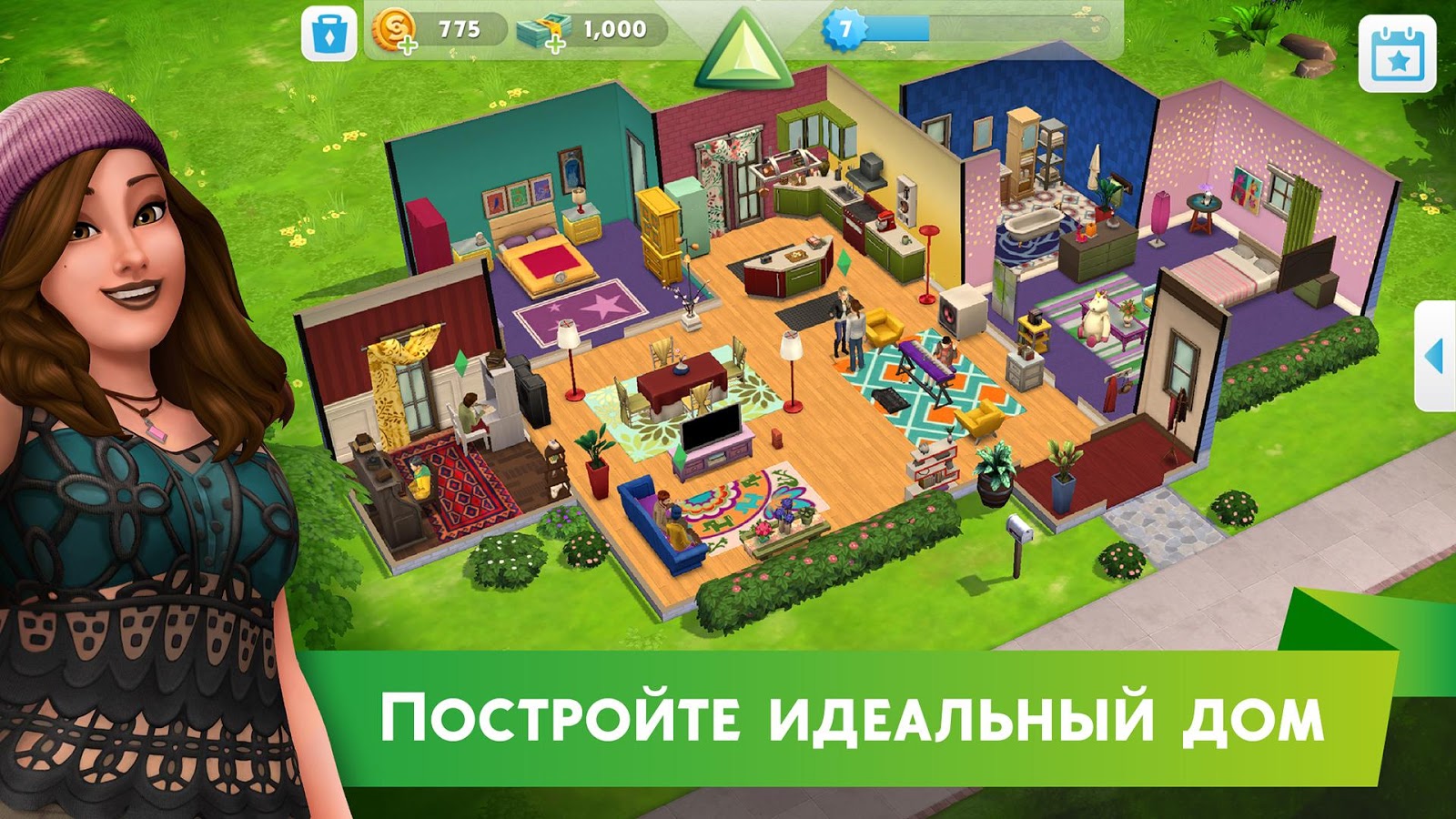 Изображение 6 / 6 из The Sims Mobile - скриншоты, снимки экрана, косплей