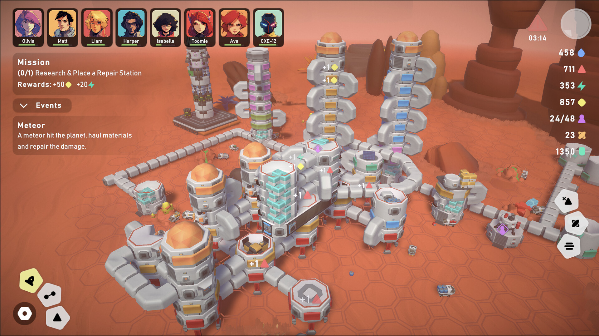 Stellar Settlers: Space Base Builder