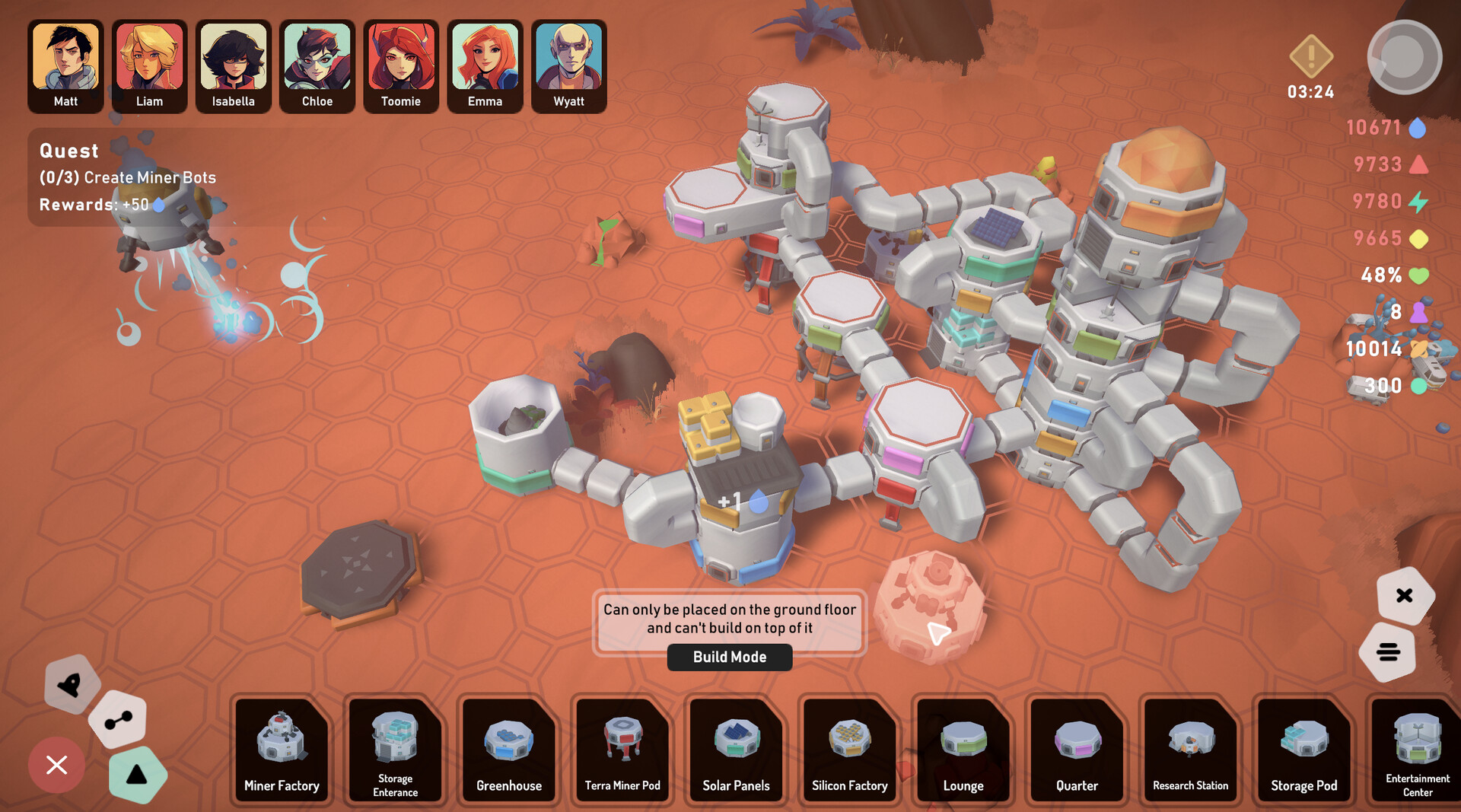 Stellar Settlers: Space Base Builder