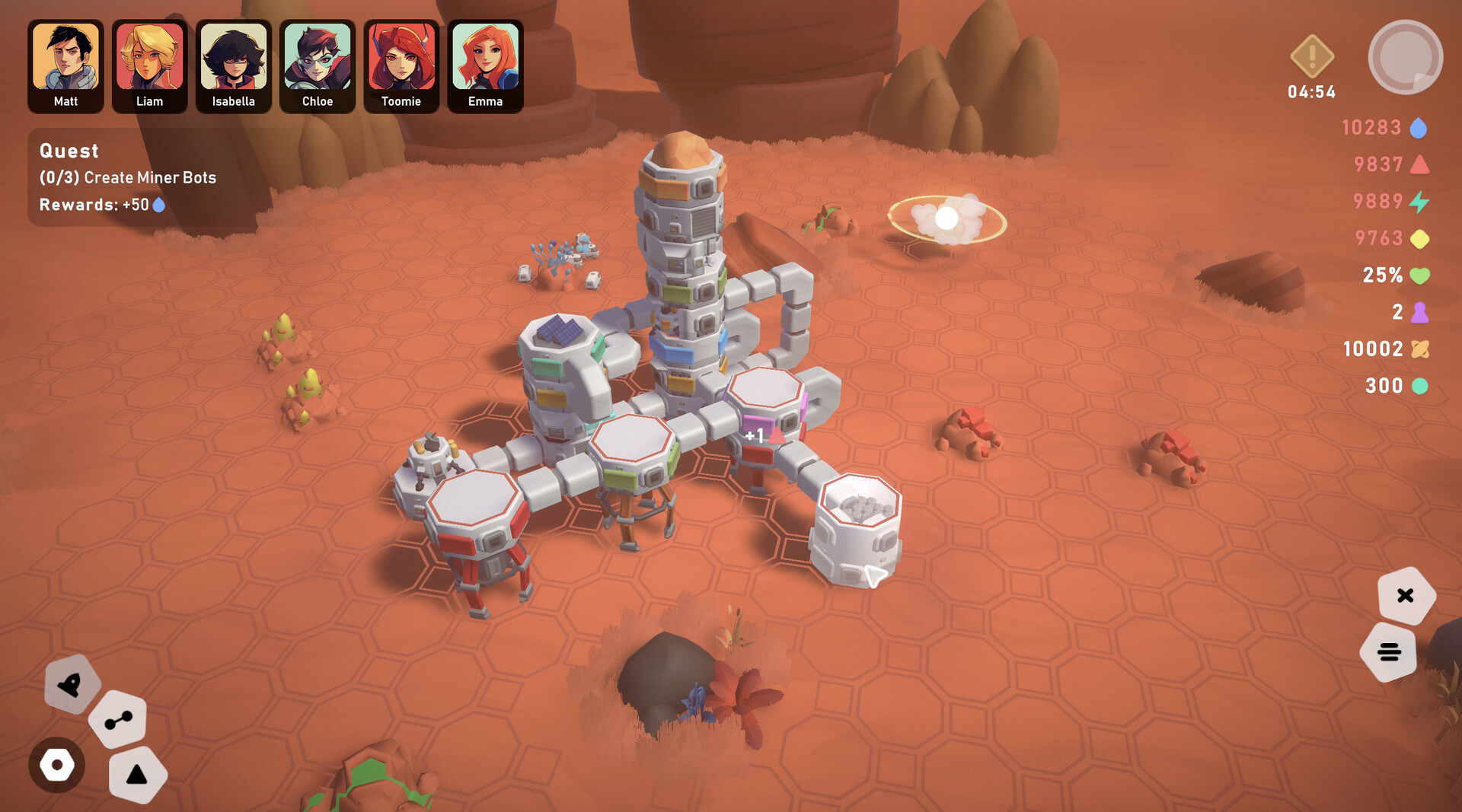 Stellar Settlers: Space Base Builder