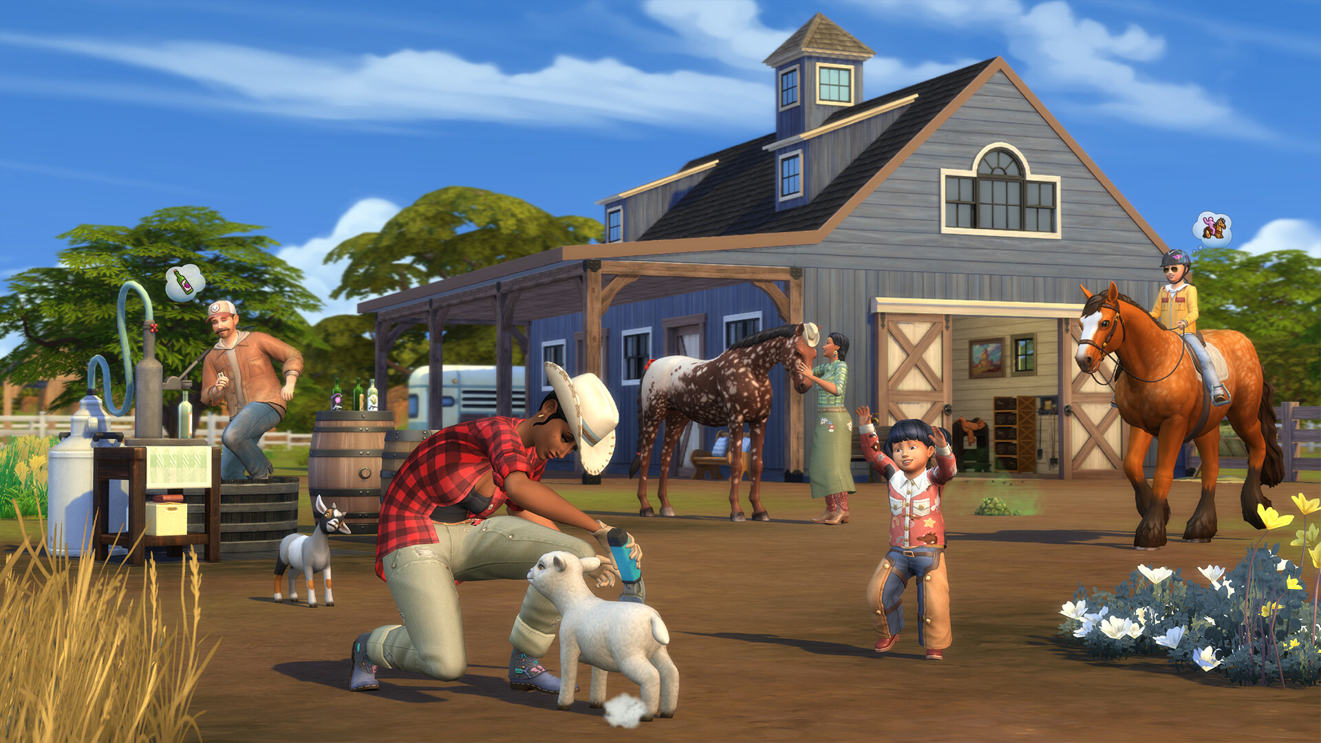 The Sims 4: Horse Ranch