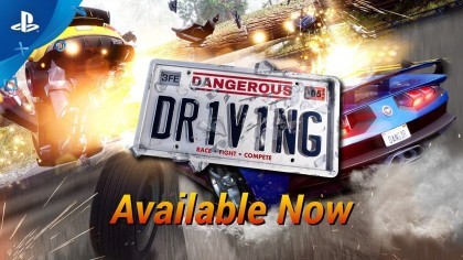 Трейлеры - Dangerous Driving – Релизный трейлер игры