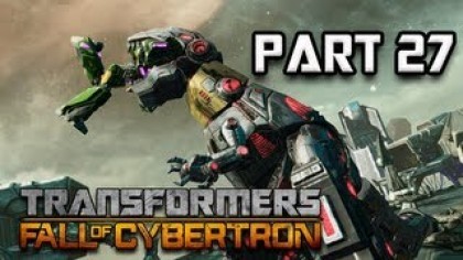 Видеопрохождения - Transformers: Fall of Cybertron Прохождение игры (Walkthrough). Часть 27