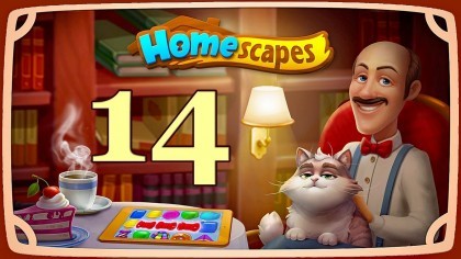 Видеопрохождения - Homescapes уровень 14 прохождение