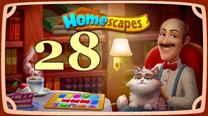 Видеопрохождения - Homescapes уровень 28 прохождение