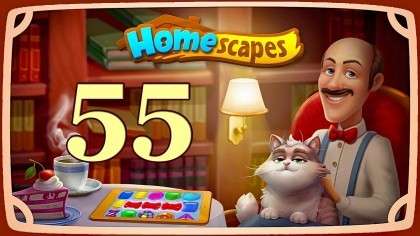 Видеопрохождения - HomeScapes уровень 55 прохождение