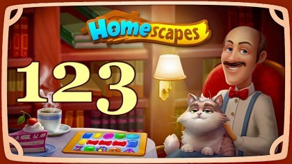 Видеопрохождения - HomeScapes уровень 123 прохождение