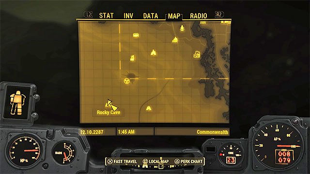 Осмотрите территорию в поисках чего либо подозрительного fallout new vegas