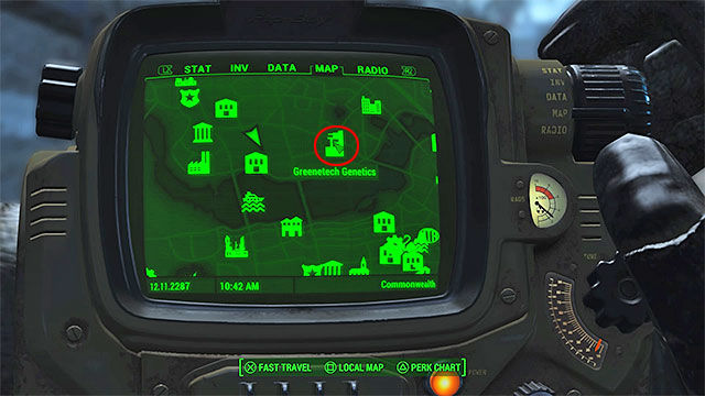 Аварийная частота вернера fallout 3 где найти