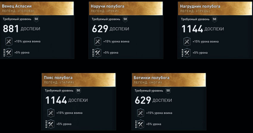 броня assassins creed odyssey