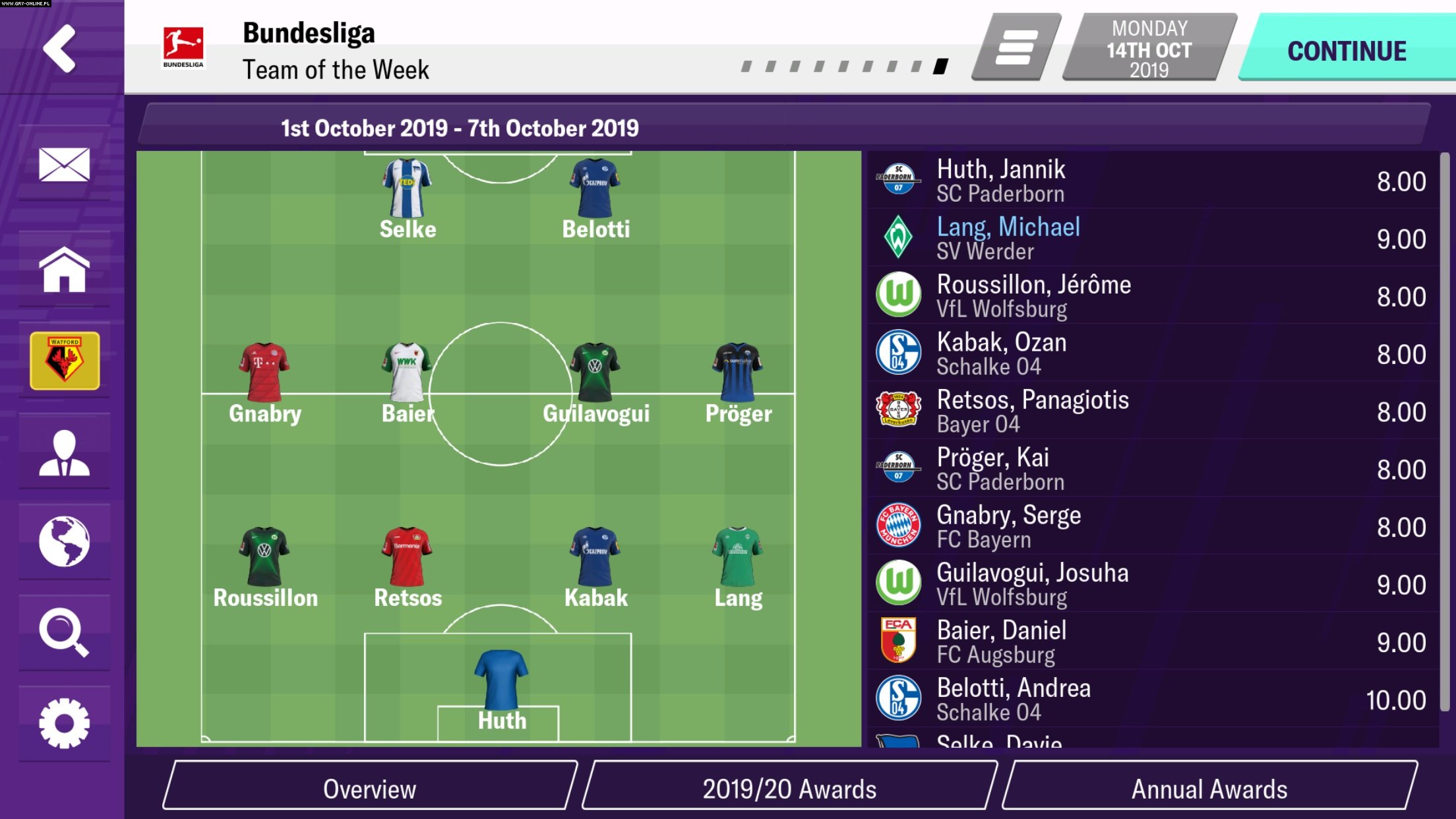 Football Manager Mobile 2020