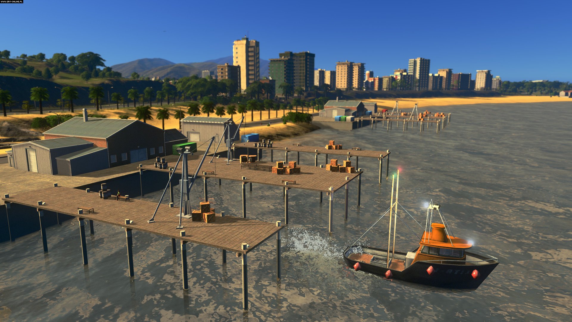 Cities: Skylines - Sunset Harbor