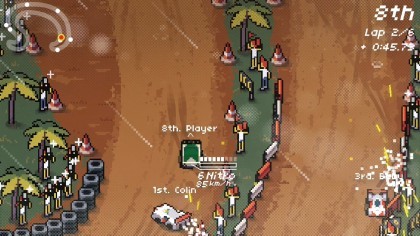 Super Pixel Racers скриншоты