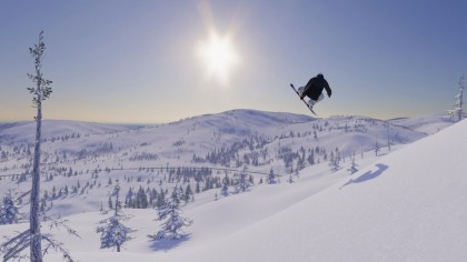 The Snowboard Game скриншоты